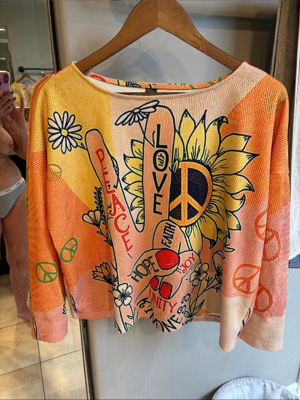 Colorful top